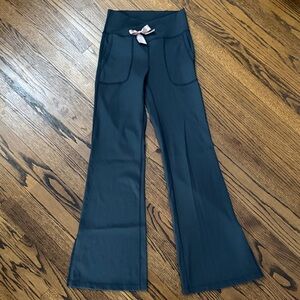 B26 Rae Mode Medium Stylish Women's Flared Track Pant with Pink Accent Bow